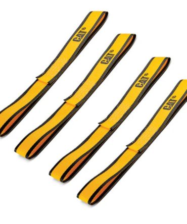 4 Piece Yellow/Black Soft Hook Set – 12 Inches x 1-1/2 Inches