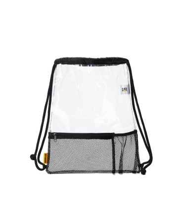 Clear Cat Drawstring Bag