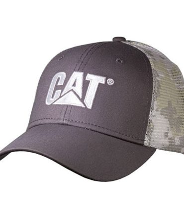Cool Grey Cap w/Digital Camo Mesh