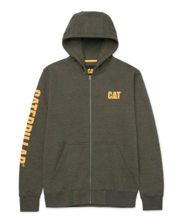 Full Zip Hoodie Banner Sweatshirt