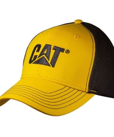 Yellow Blood Cap w/Black Sport Mesh