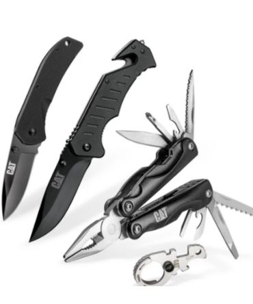 4 Piece Multi-Tool and Folding Pocket Knife Set
