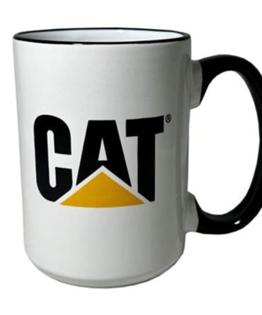 White Cat Mug