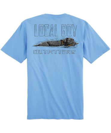 Local Boy – Fetch Black Lab Tee