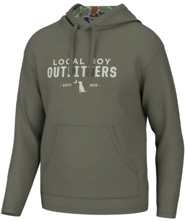 Local Boy – Solid Poly-Fleece Hoodie