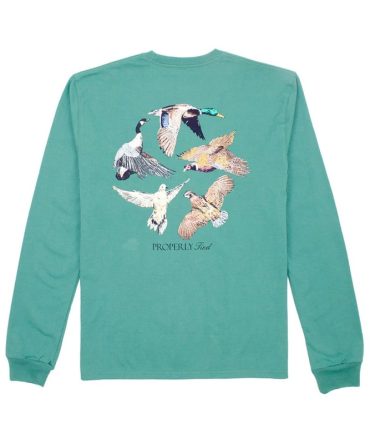Properly Tied – Flock LS Tee