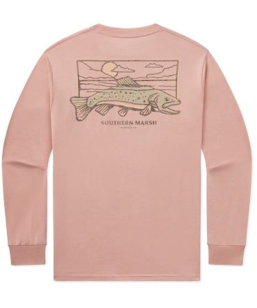 Southern Marsh – SEAWASH Brooke Trout Tee LS