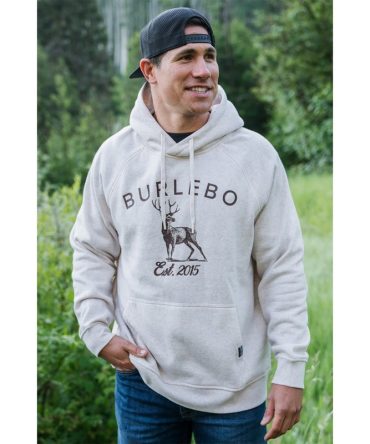 Burlebo – Whitetail Deer Fleece Hoodie