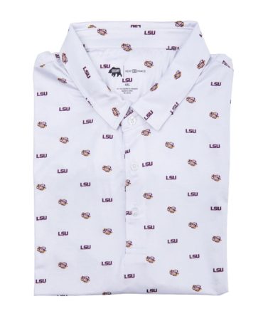 Onward Reserve – LSU Printed Performance Polo