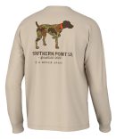 Properly Tied – Portland Pocket Tee LS – Pointer
