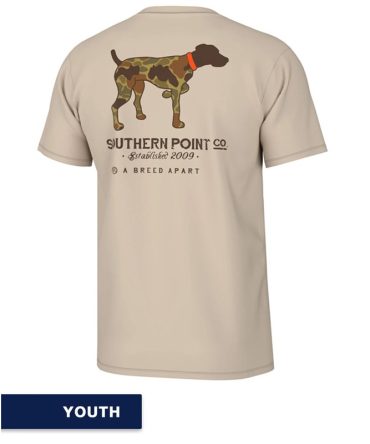 Southern Point – Youth Vintage Camo Greyton Tee
