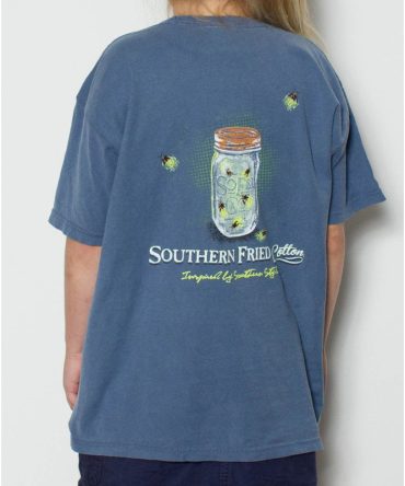 Southern Fried Cotton – Youth Lightning Bug Tee
