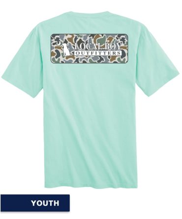 Local Boy – Youth Localflage Bluff Plate Tee