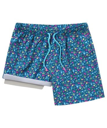 Southern Shirt Co – Sunset Sips Swim Shorts