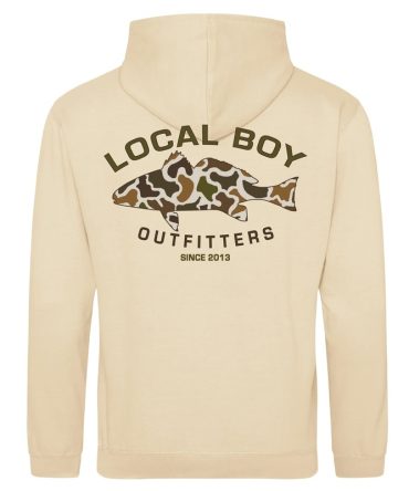 Local Boy – Vintage Redfish Cotton Hoodie