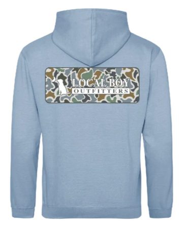 Local Boy – Localflage Bluff Plate Cotton Hoodie