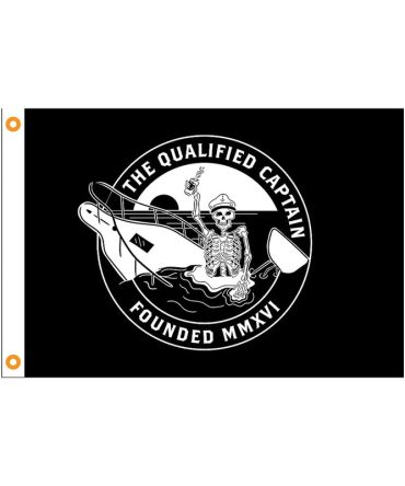 Qualified Captain – Skeleton Flag