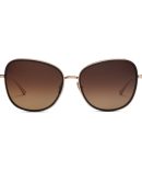 9FIVE 50-50 24K Gold Clear Lens Glasses
