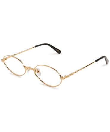 9FIVE 40 24K Gold Clear Lens Glasses