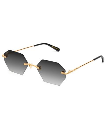 9FIVE 40 Helios 24K Gold – Gradient Sunglasses