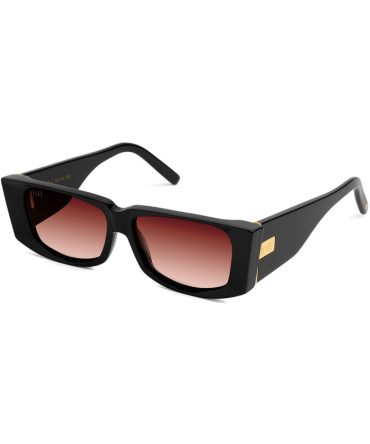 9FIVE Angelo Black & 24K Gold – Rum Gradient Sunglasses