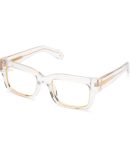 9FIVE Cove XL Crystal & 24K Gold Clear Lens Glasses