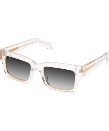 9FIVE Apex Crystal & 24K Gold – Gradient Sunglasses