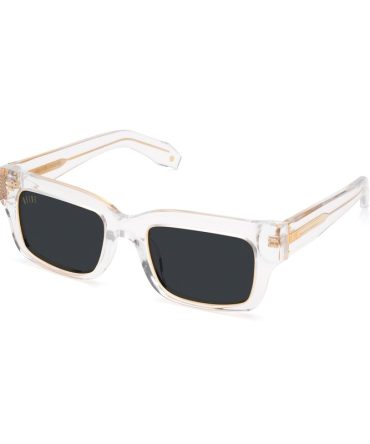 9FIVE Apex Crystal & 24K Gold Sunglasses