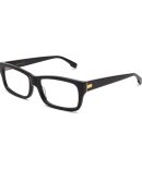 9FIVE Cove XL Crystal & 24K Gold Clear Lens Glasses