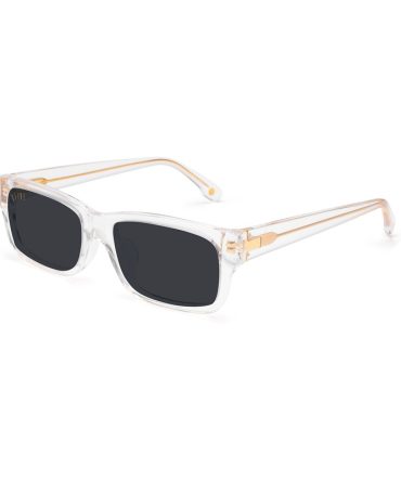 9FIVE Aura XL Crystal & 24K Gold Sunglasses