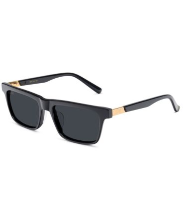 9FIVE Cove Black & 24K Gold Sunglasses