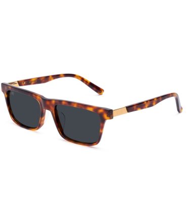 9FIVE Cove Tortoise & 24K Gold Sunglasses