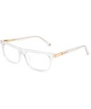 9FIVE Cove XL Crystal & 24K Gold Clear Lens Glasses