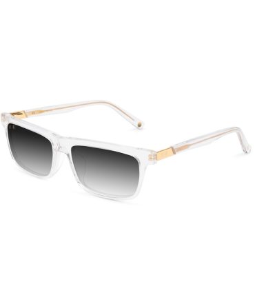 9FIVE Cove XL Crystal & 24K Gold – Gradient Sunglasses