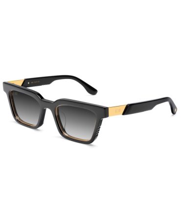 9FIVE EM4 Black & 24K Gold – Gradient Sunglasses