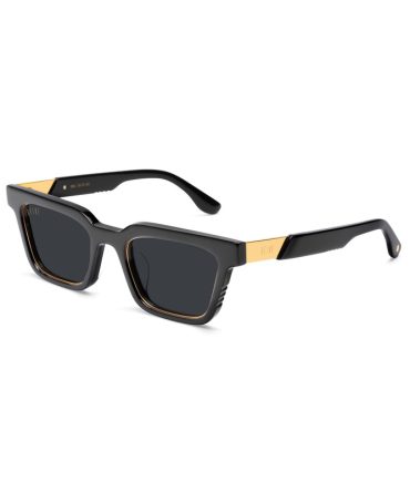 9FIVE EM4 Black & 24K Gold Sunglasses