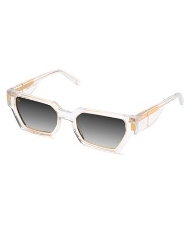 9FIVE Locks Crystal & 24K Gold – Gradient Sunglasses