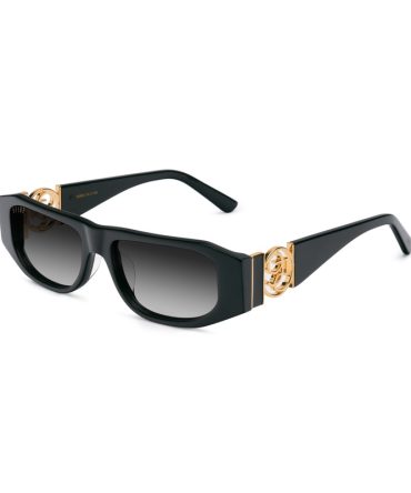 9FIVE Novem Loc Black & 24K Gold – Gradient Sunglasses