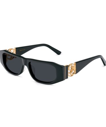 9FIVE Novem Loc Black & 24K Gold Sunglasses