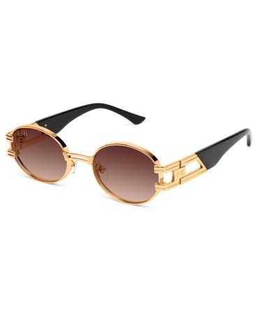 9FIVE St. James Black & 24K Gold – Sienna Gradient Sunglasses