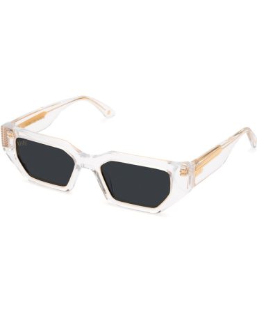 9FIVE Vincent Crystal & 24K Gold Sunglasses