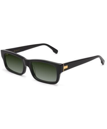9FIVE Aura Black – Green Gradient Sunglasses