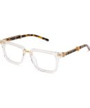 9FIVE Cove XL Crystal & 24K Gold Clear Lens Glasses