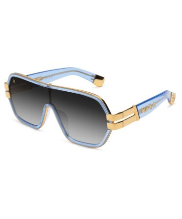 9FIVE x Raekwon Glacier Blue Limited Edition Black Gradient Sunglasses & Box Set